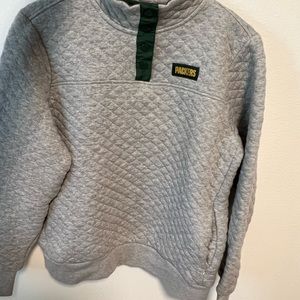 Greenbay Packers Quilted Sweatshirt